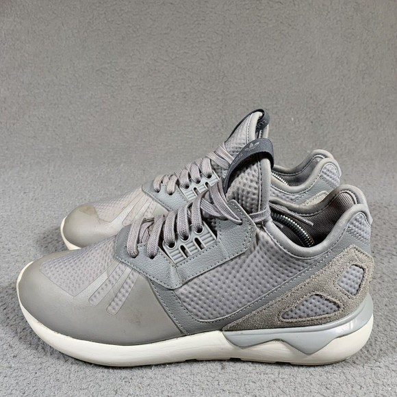 Adidas Originals Women's Tubular Running Shoes S75619 Grey/Onix/White size 7.5 - Picture 3 of 8